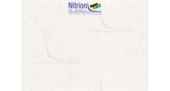 Desktop Screenshot of nitriondobrasil.com.br